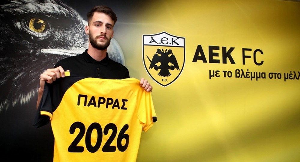 Alexandros Parras piłkarzem AEK-u!